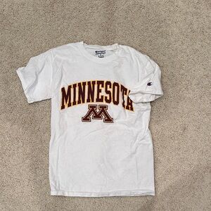 Champion White Minnesota Tee